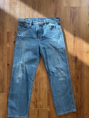 Lucky Brand Women's Straight-Leg Jeans in Medium Blue Wash